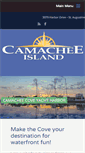 Mobile Screenshot of camacheeisland.com